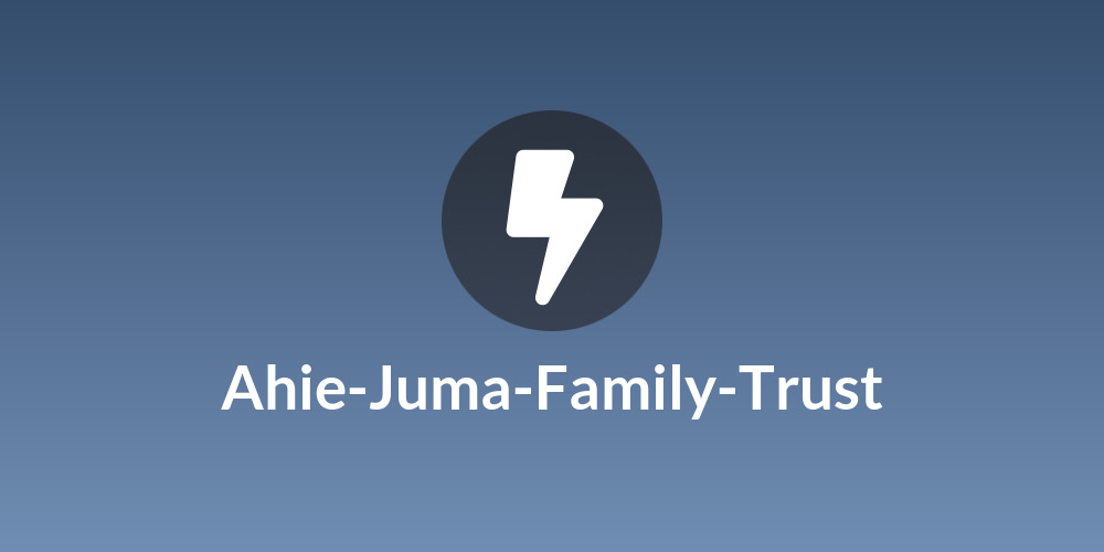 Ahie-Juma-Family-Trust
