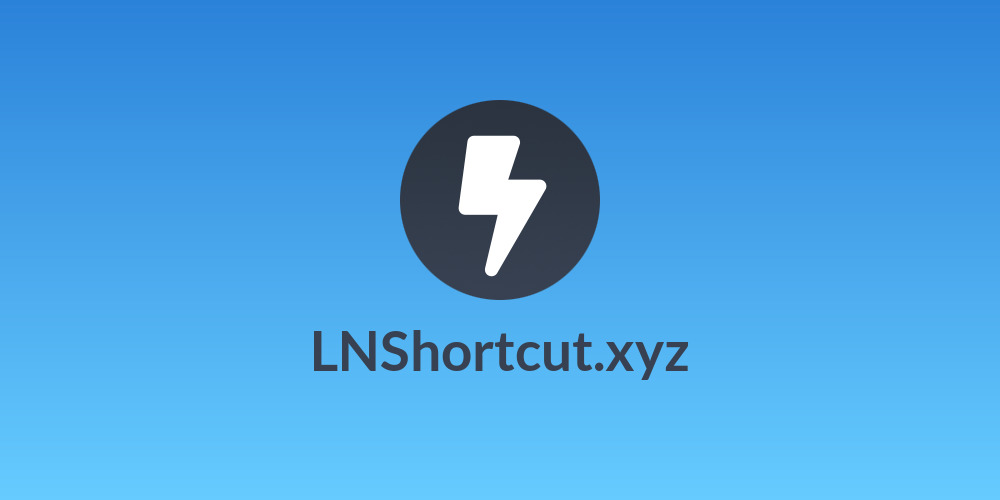 LNShortcut.xyz