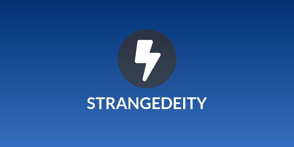STRANGEDEITY