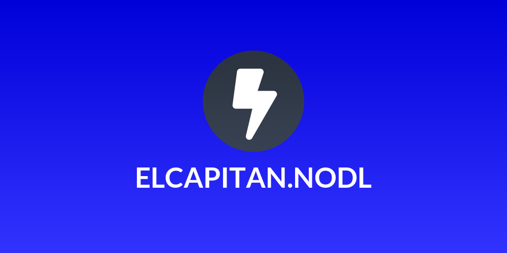ELCAPITAN.NODL
