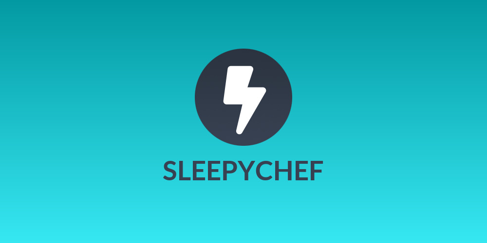 SLEEPYCHEF