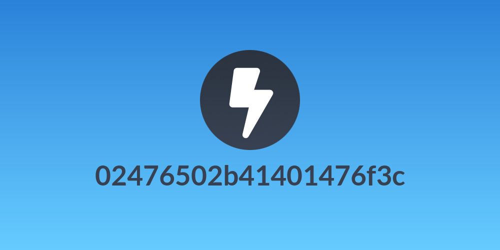02476502b41401476f3c