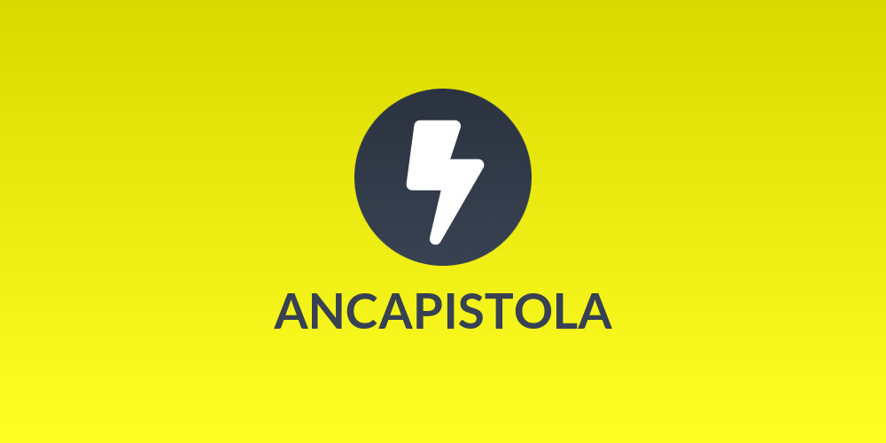 ANCAPISTOLA