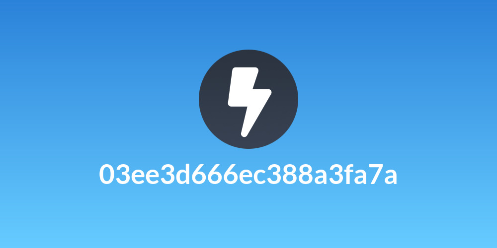 03ee3d666ec388a3fa7a