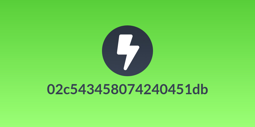 02c543458074240451db