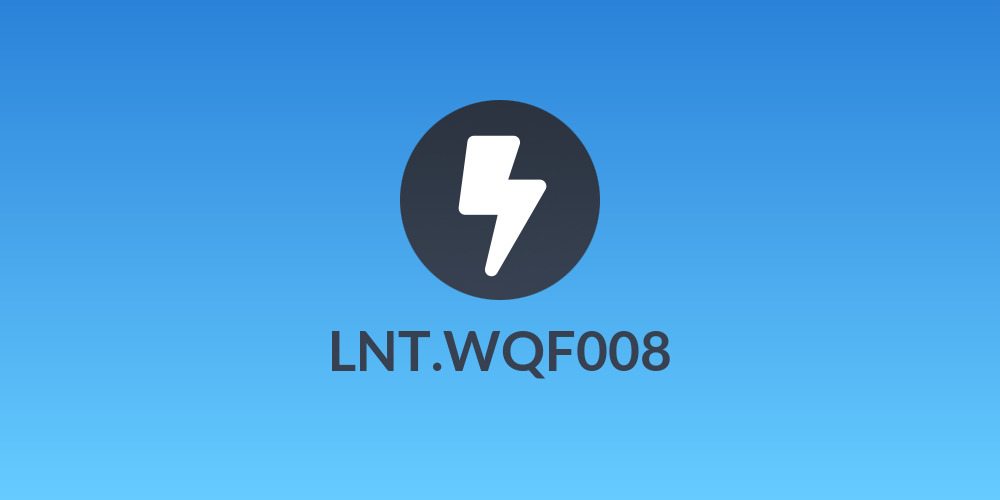 LNT.WQF008