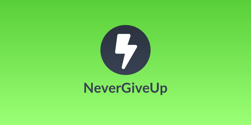NeverGiveUp