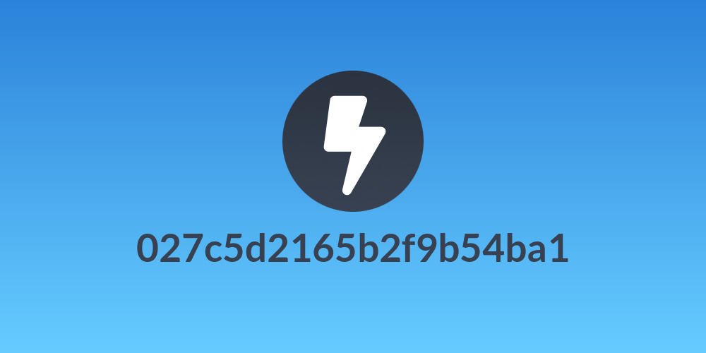 027c5d2165b2f9b54ba1