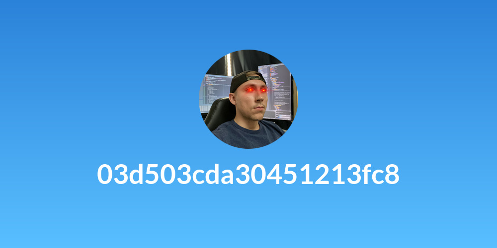 03d503cda30451213fc8