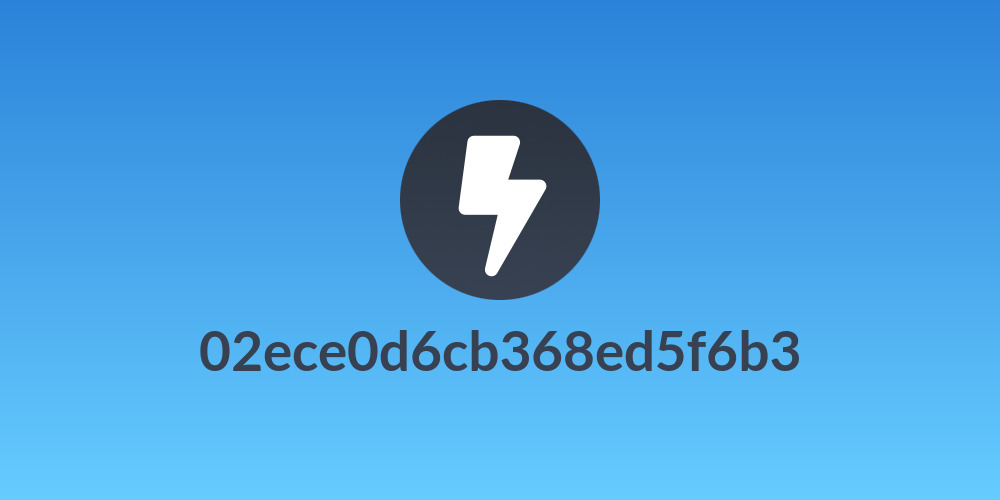 02ece0d6cb368ed5f6b3
