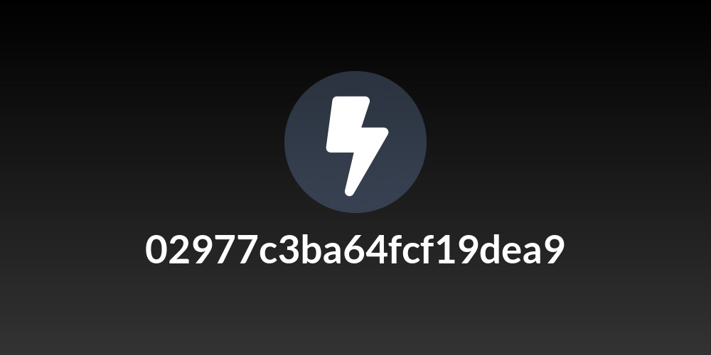 02977c3ba64fcf19dea9