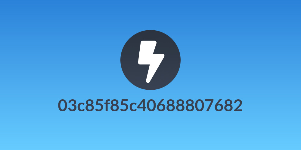 03c85f85c40688807682