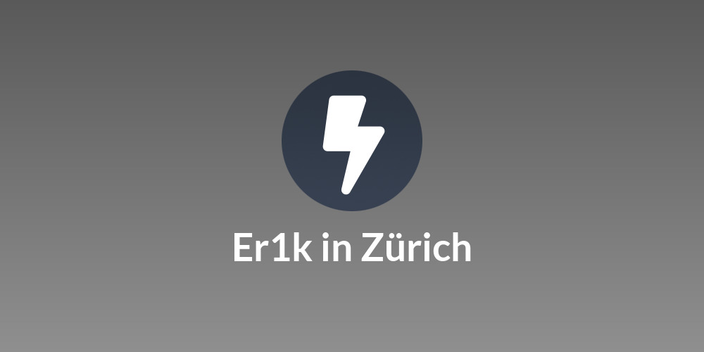 Er1k in Zürich