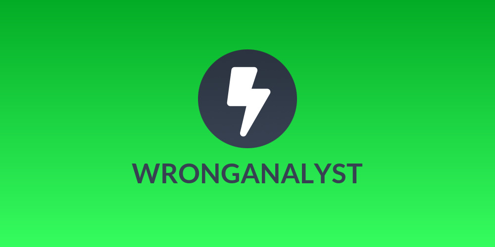 WRONGANALYST