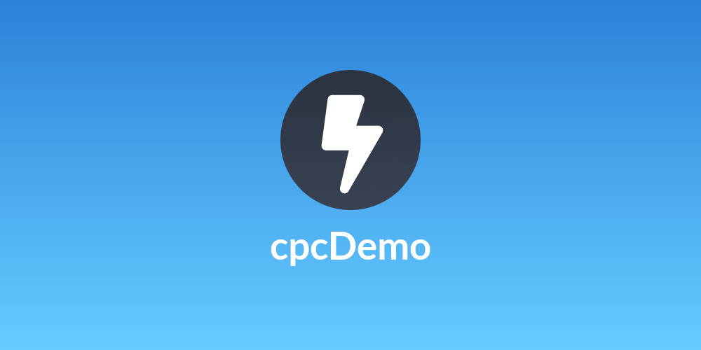 cpcDemo