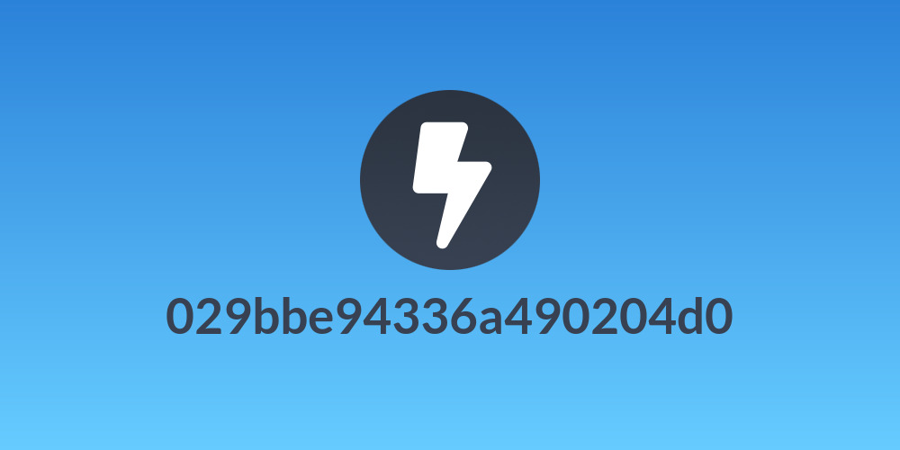 029bbe94336a490204d0