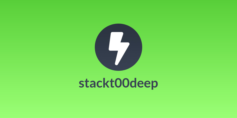 stackt00deep