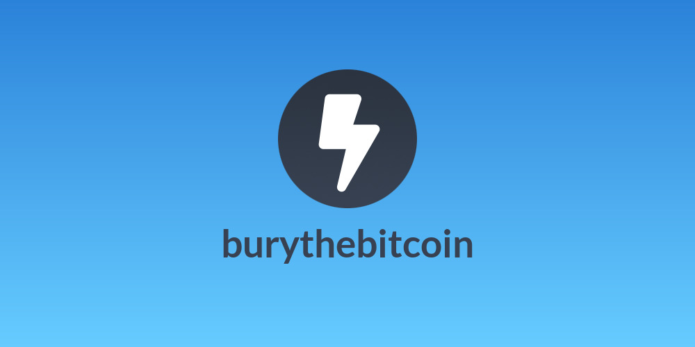 burythebitcoin
