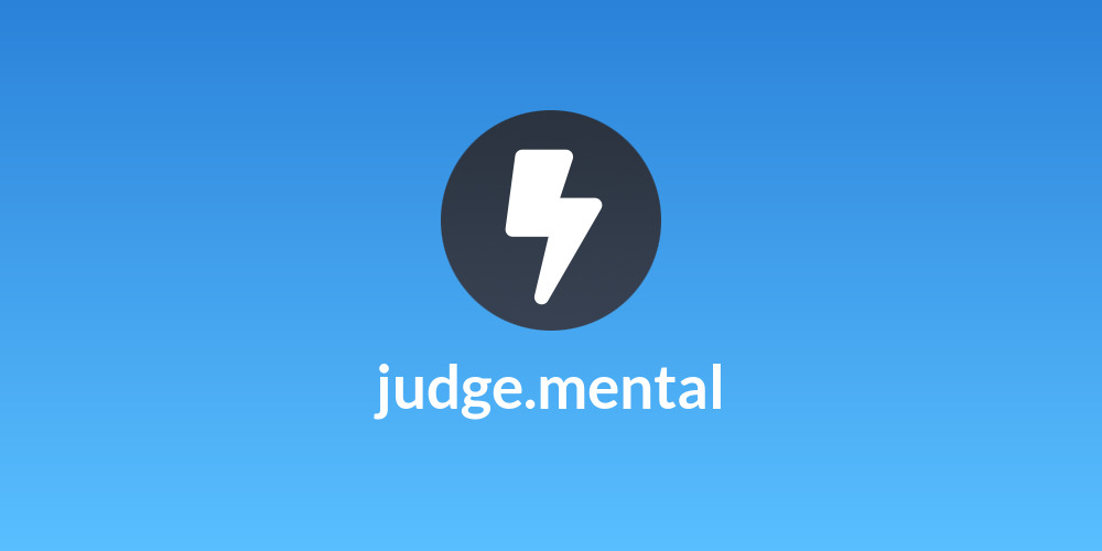 judge.mental