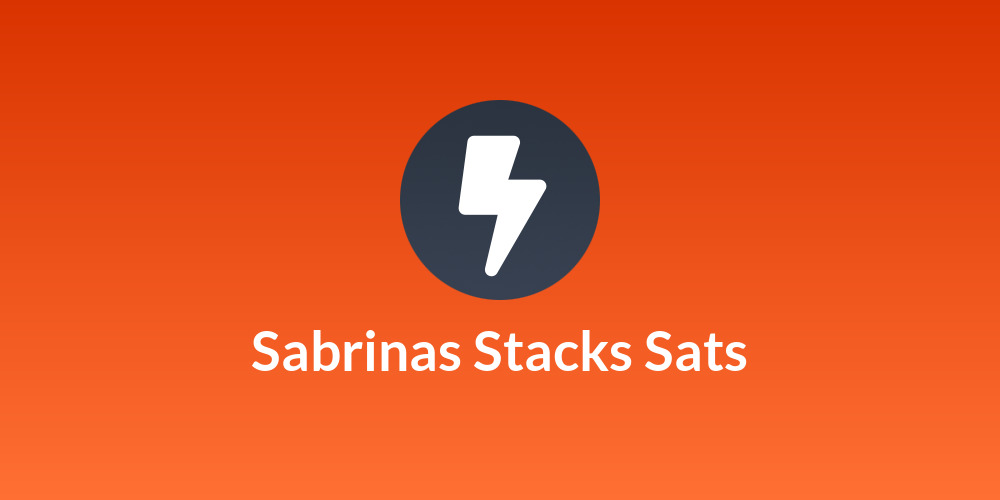 Sabrinas Stacks Sats