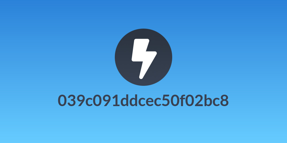 039c091ddcec50f02bc8