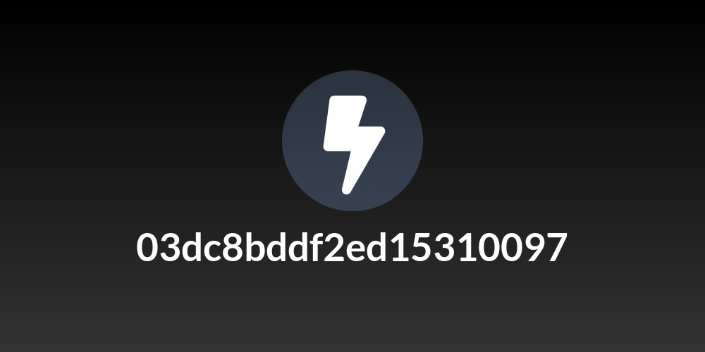 03dc8bddf2ed15310097