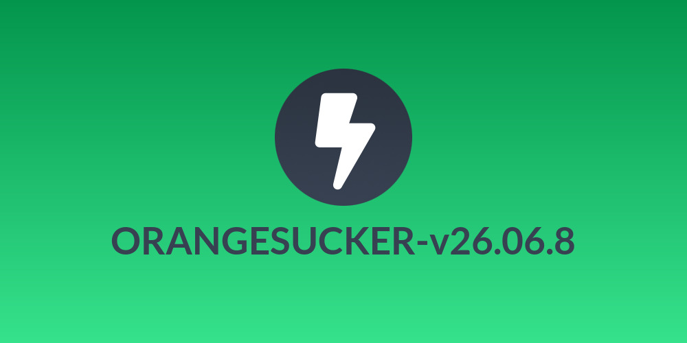ORANGESUCKER-v26.06.8