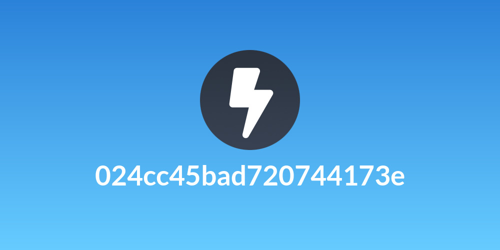 024cc45bad720744173e
