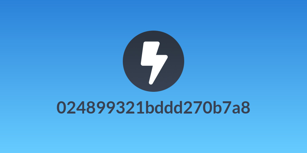 024899321bddd270b7a8