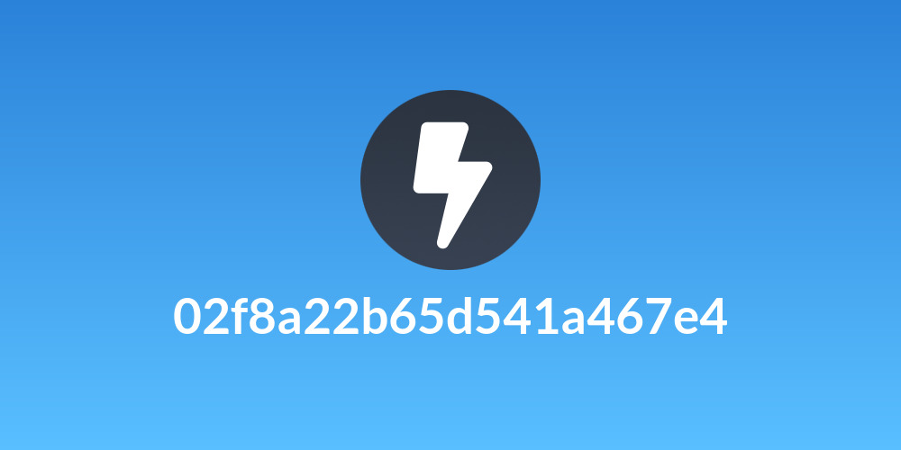 02f8a22b65d541a467e4