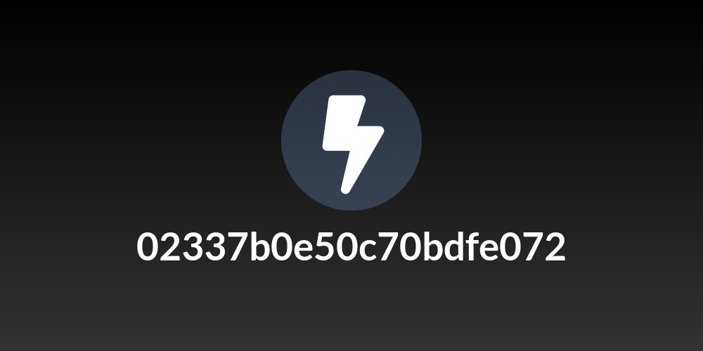 02337b0e50c70bdfe072