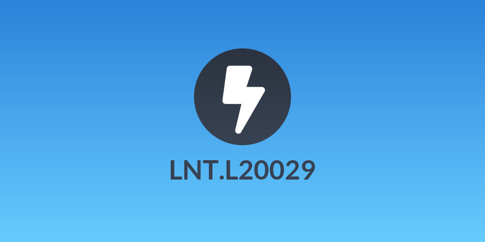 LNT.L20029