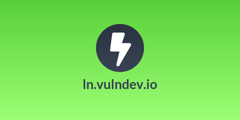 ln.vulndev.io