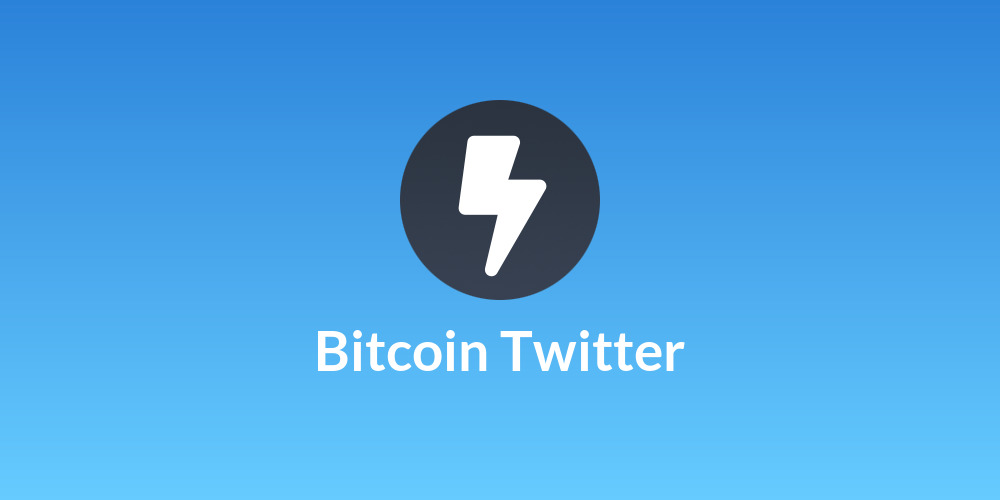 Bitcoin Twitter