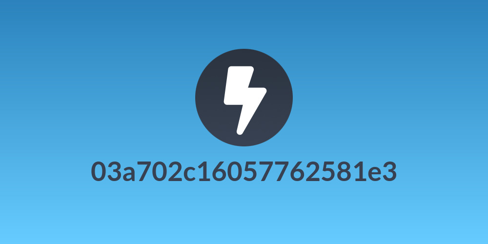 03a702c16057762581e3