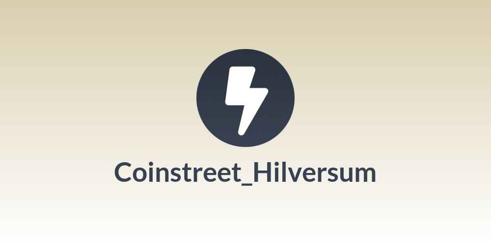 Coinstreet_Hilversum