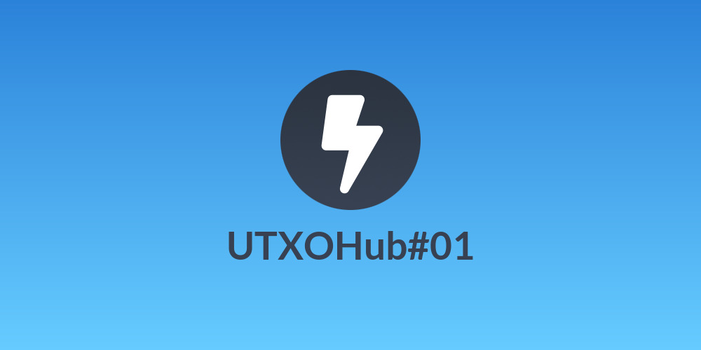 UTXOHub#01