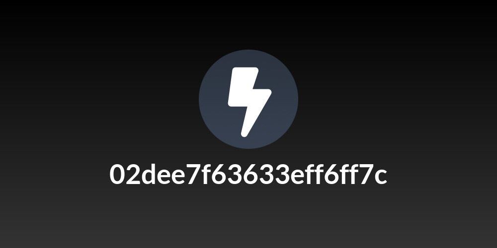 02dee7f63633eff6ff7c