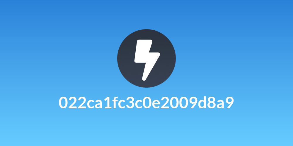022ca1fc3c0e2009d8a9