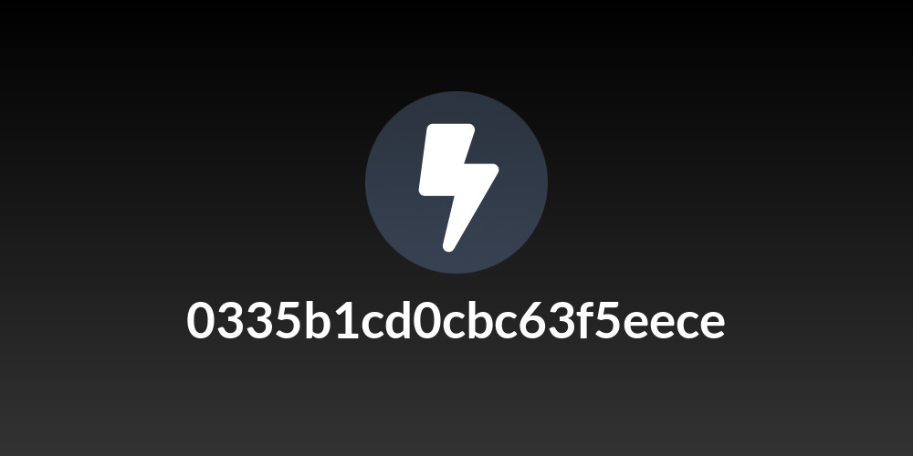 0335b1cd0cbc63f5eece