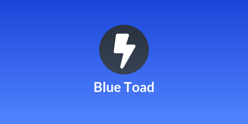 Blue Toad