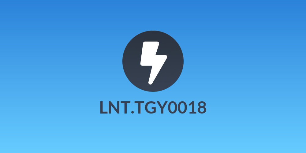 LNT.TGY0018