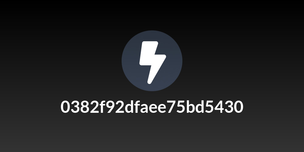 0382f92dfaee75bd5430