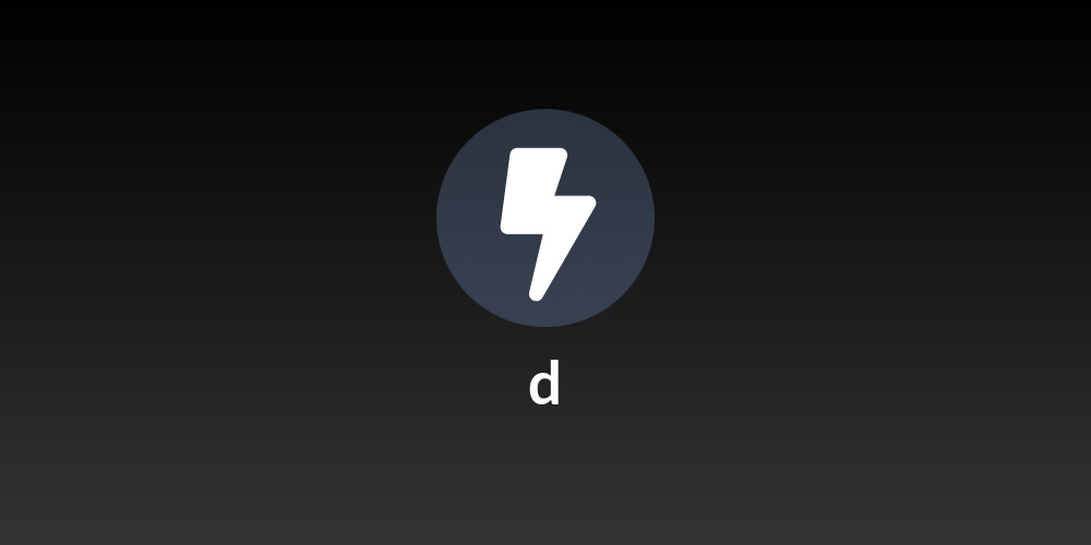 d