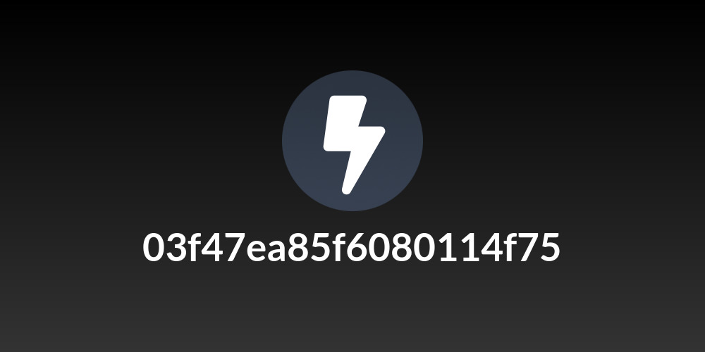 03f47ea85f6080114f75