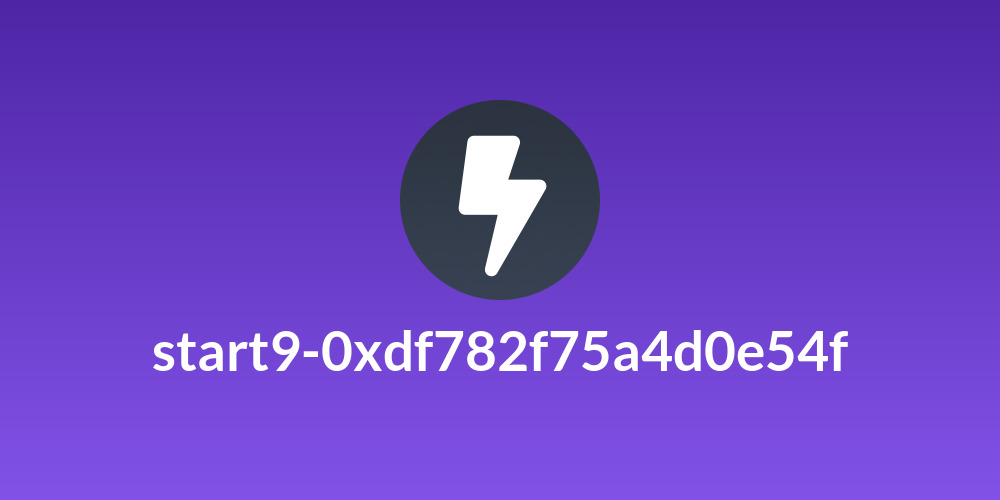 start9-0xdf782f75a4d0e54f