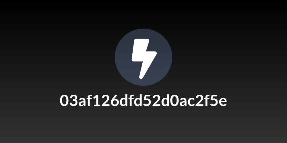 03af126dfd52d0ac2f5e