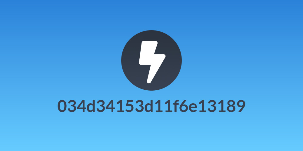 034d34153d11f6e13189