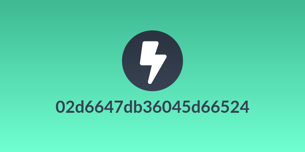 02d6647db36045d66524