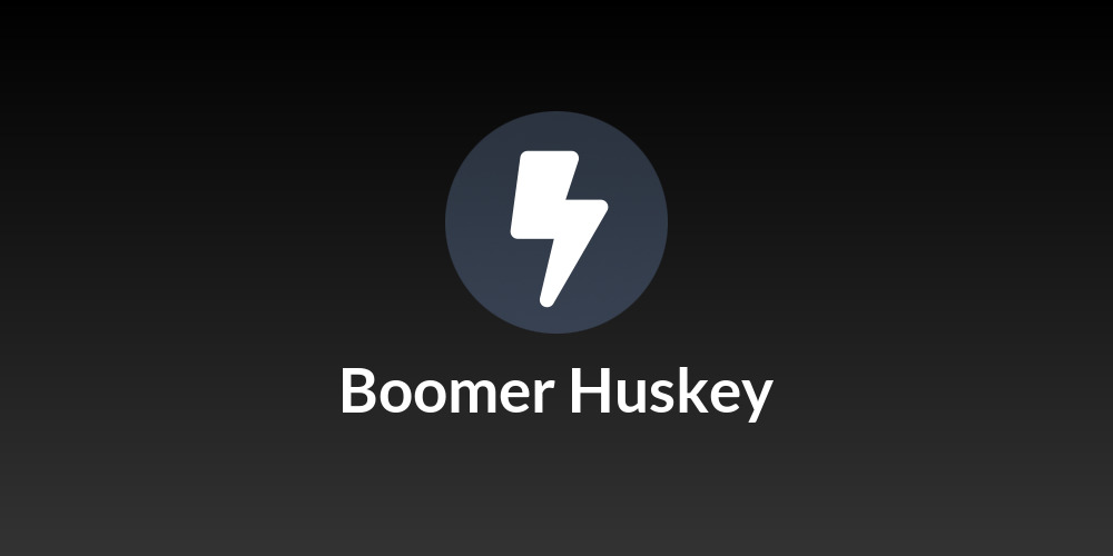 Boomer Huskey